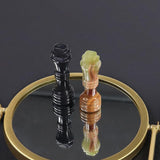 30cm Chess Set With Standard Storage Box - Black & Green