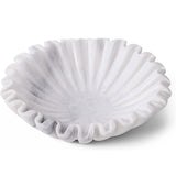 Ruffle Fruit Bowl (White)