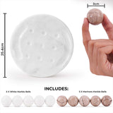 25cm Tic Tac Toe - White & Marinara