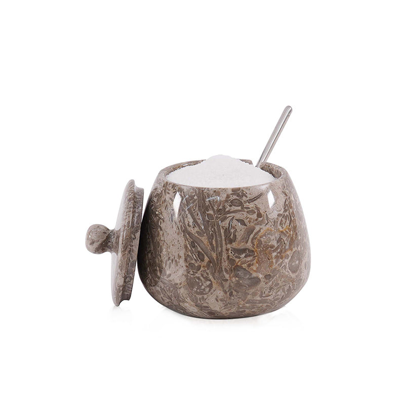 Salt Cellar with Spoon Bell Design Big