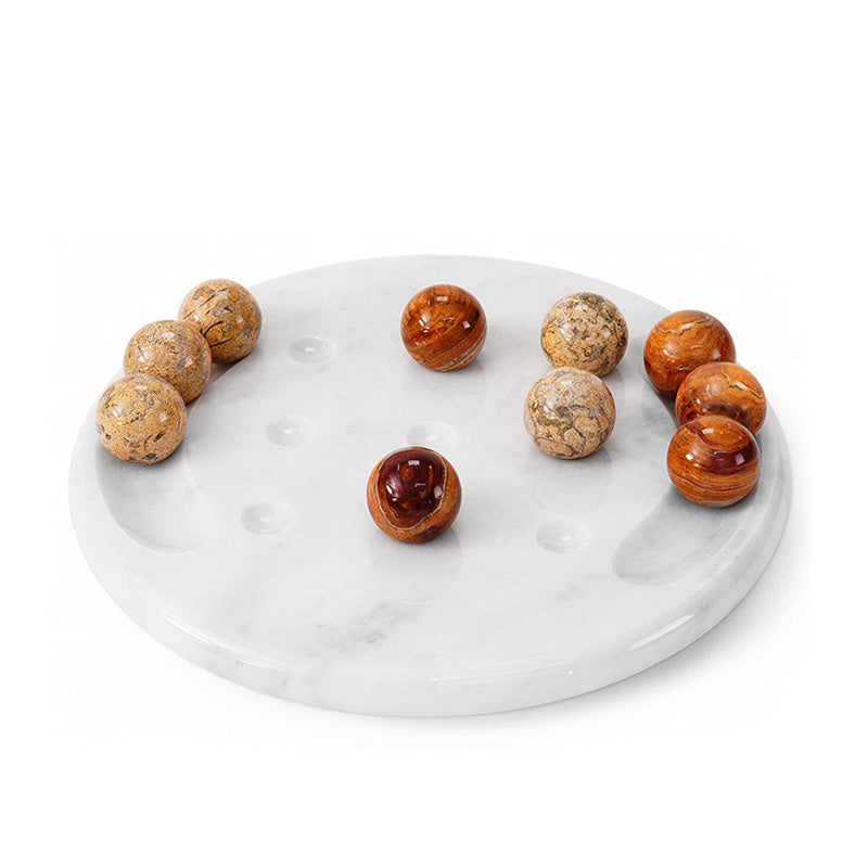 25cm Tic Tac Toe - Red & Coral