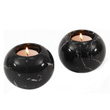 Tealight Candle Holder - Set of 2 (Black)