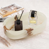 Oval Bowl With Stand