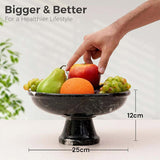 Pedestal Fruit Bowl - 25cm