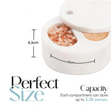 Salt Cellar Dual Compartment