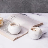 Tealight Candle Holder - Set of 2 (White)
