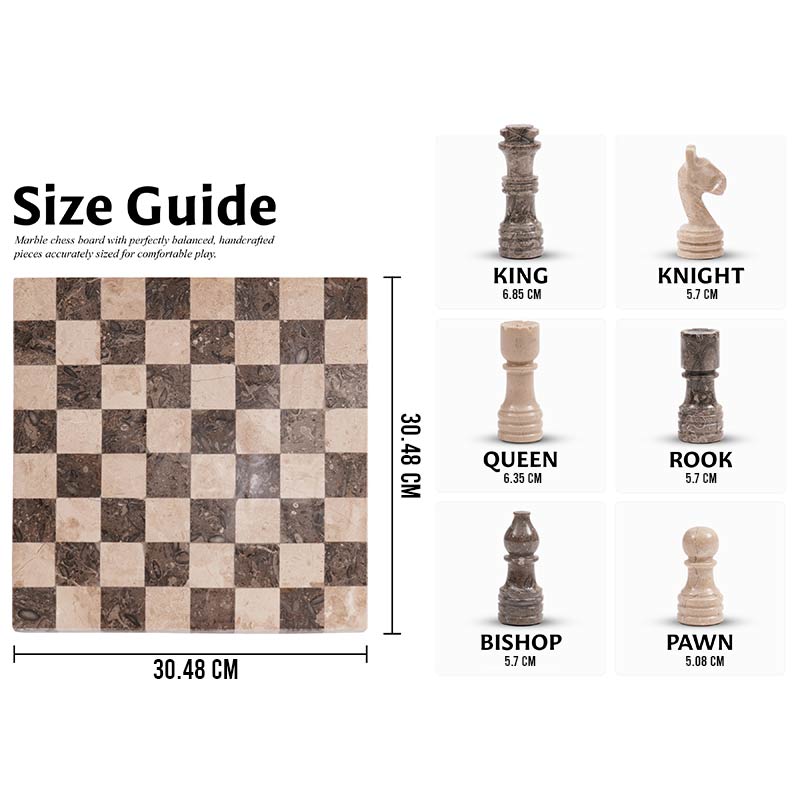 30cm Borderless Chess Set