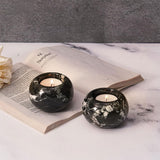 Tealight Candle Holder - Set of 2 (Black)