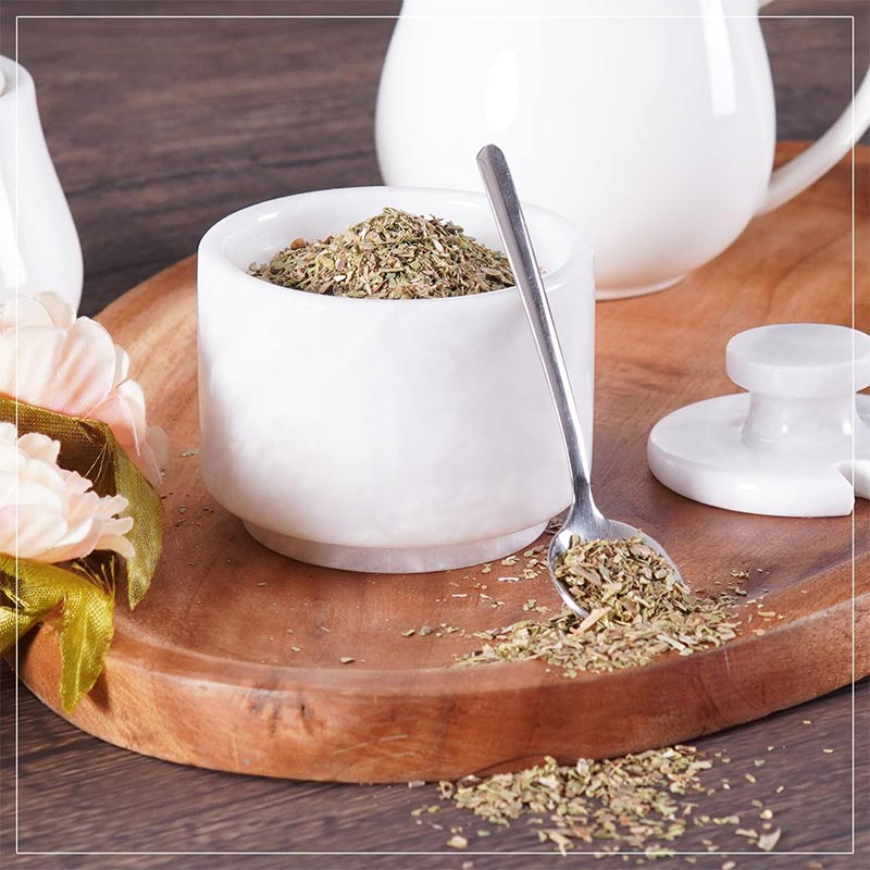 Salt Cellar with Spoon