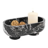 Oval Bowl With Stand