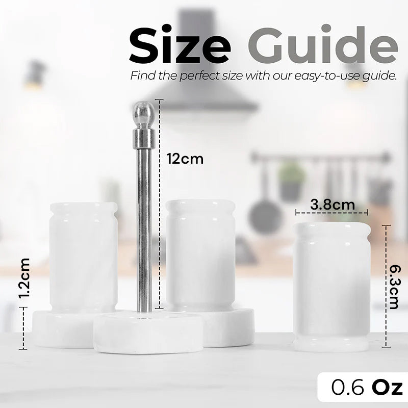 Salt and Pepper with tray