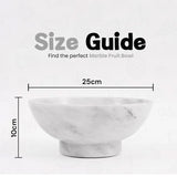 Pedestal Fruit Bowl - 25cm