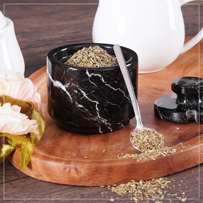 Salt Cellar with Spoon