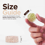 Checkers Figures - Green and Travertine