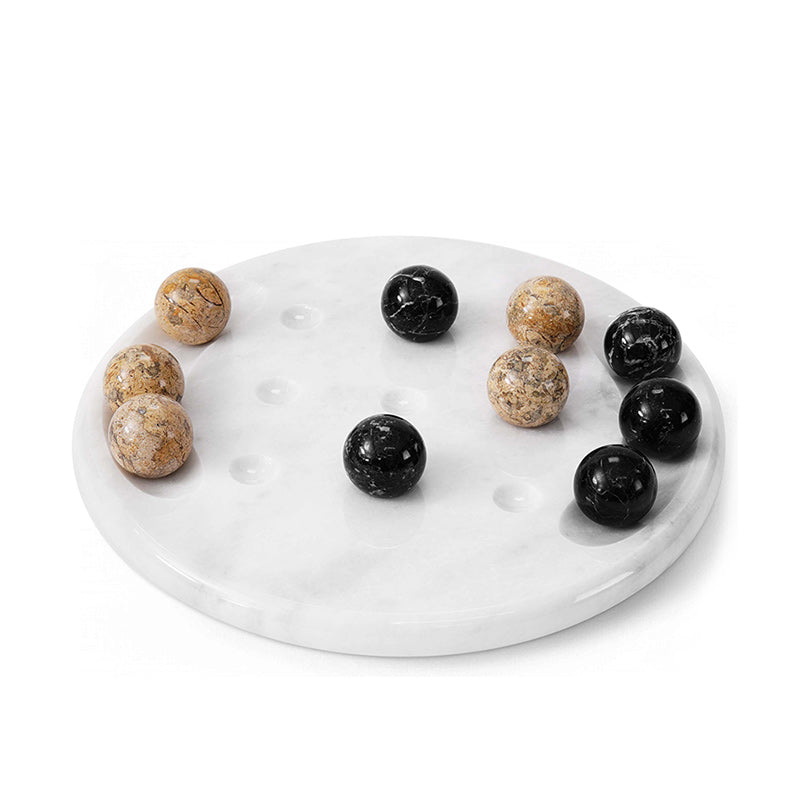 25cm Tic Tac Toe - Black & Coral