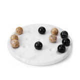 25cm Tic Tac Toe - Black & Coral