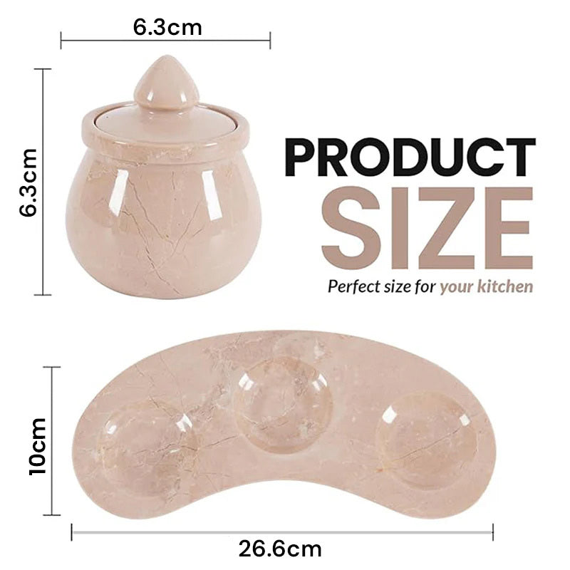 Salt Cellar With Tray