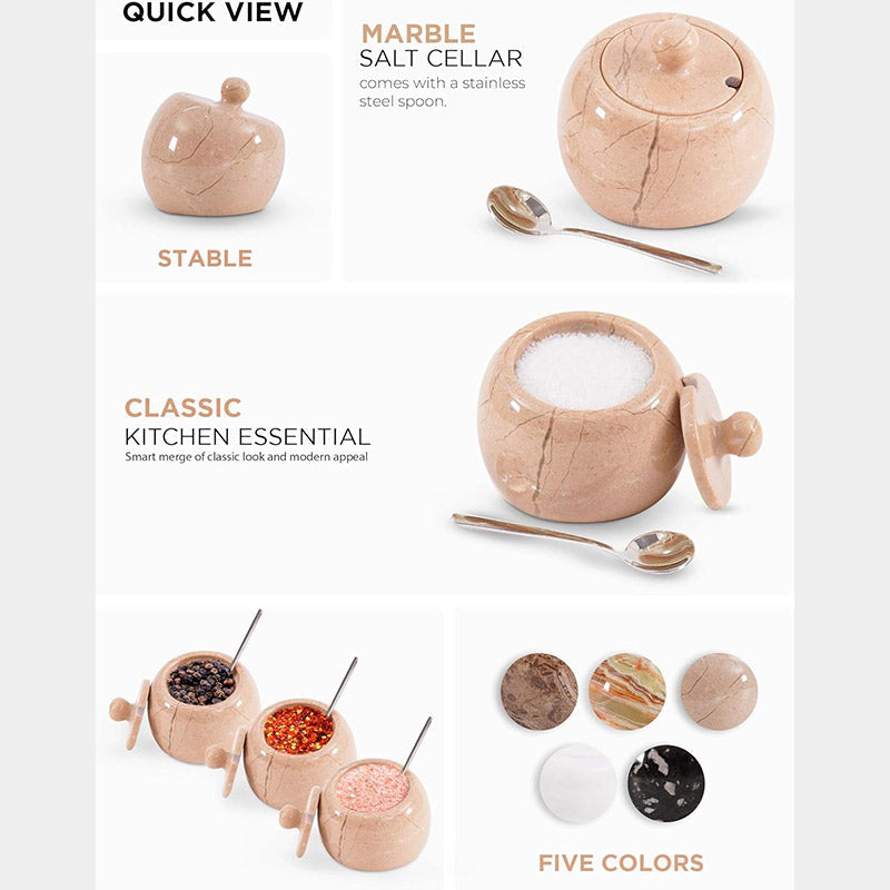 Salt Pig with Lid - Small