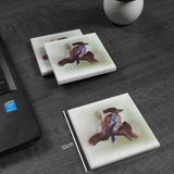 Australian Birds Printed Coasters - Set of 4