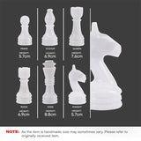  Chess board, chess set, marble chess set