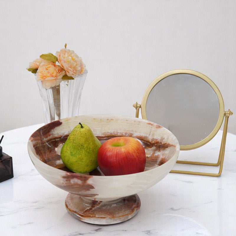 Pedestal Fruit Bowl - 25cm