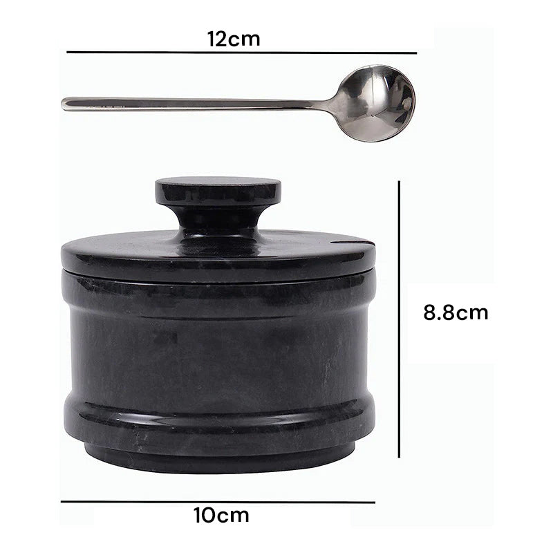 Salt Cellar with Spoon