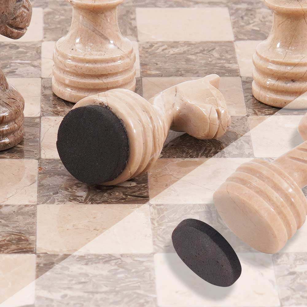 30cm Chess Set With Standard Storage Box - Oceanic and Verona