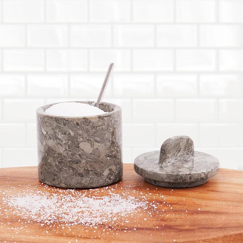 Single Salt Cellar with Spoon