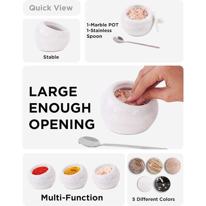 Salt Pig with Lid - Big