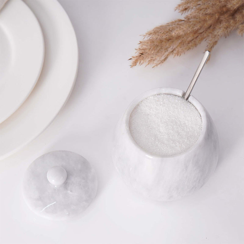 Salt Cellar with Spoon Bell Design Big