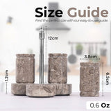 Salt and Pepper with tray