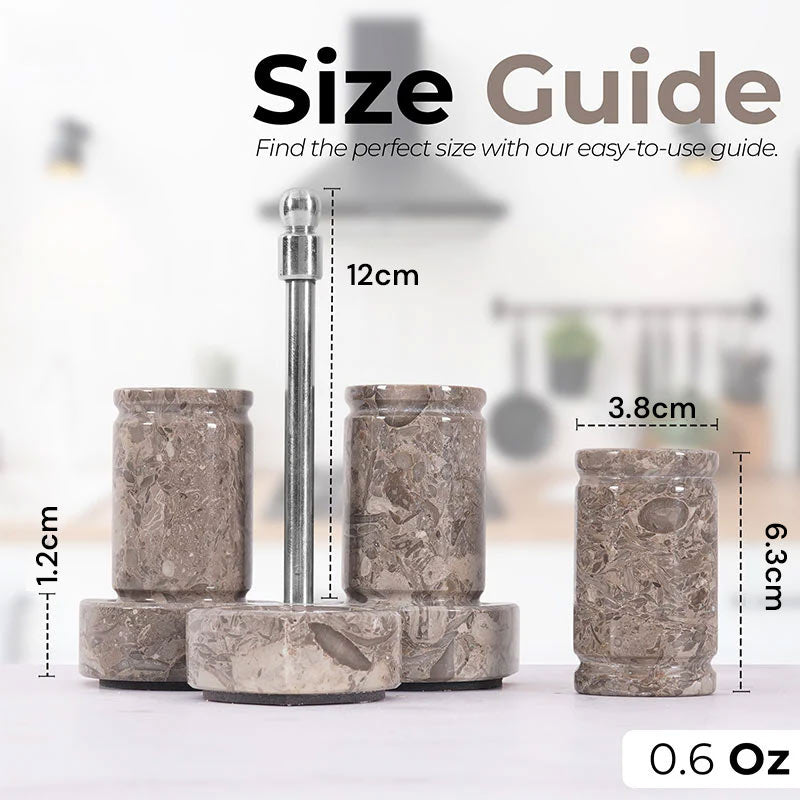 Salt and Pepper with tray