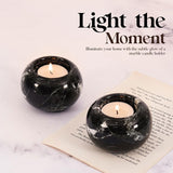 Tealight Candle Holder - Set of 2 (Black)