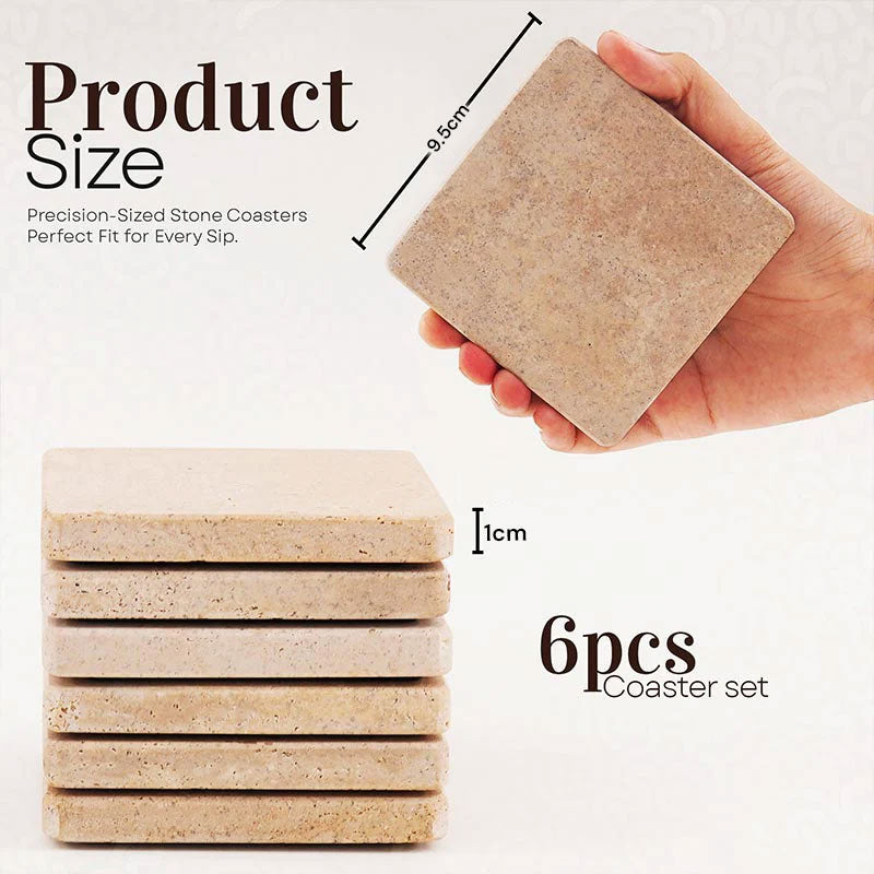 Square Coasters - Set of 6