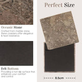 Square Coasters - Set of 6