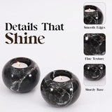 Tealight Candle Holder - Set of 2 (Black)
