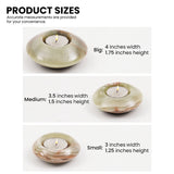 Contour Tealight Candle Holder - Set of 3