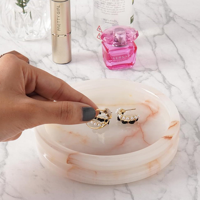 Round Jewellery Tray