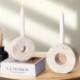 Doughnut Candle Holder Set of 2
