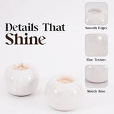 Tealight Candle Holder - Set of 2 (White)