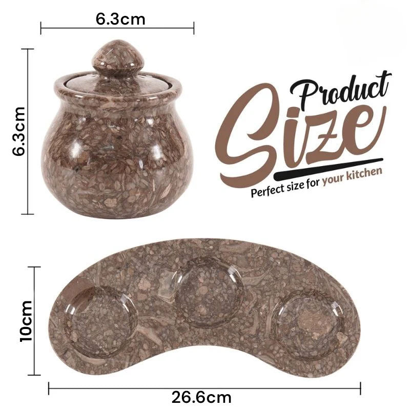 Salt Cellar With Tray