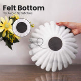 Ruffle Fruit Bowl (White)