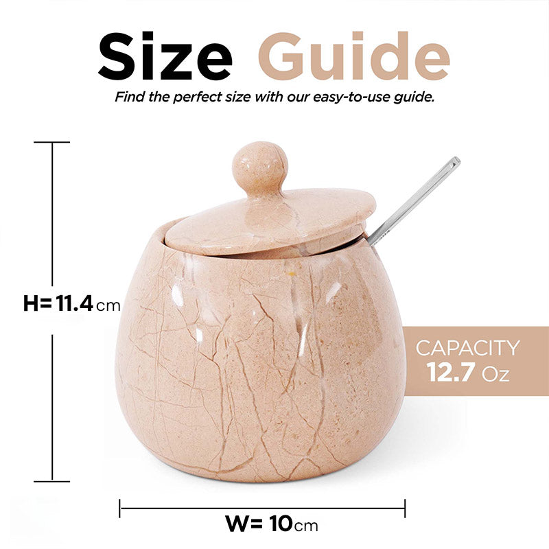 Salt Cellar with Spoon Bell Design Big