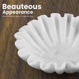 Ruffle Fruit Bowl (White)