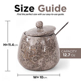 Salt Cellar with Spoon Bell Design Big