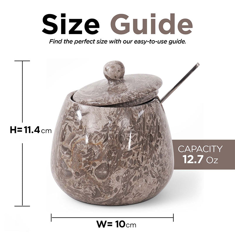 Salt Cellar with Spoon Bell Design Big