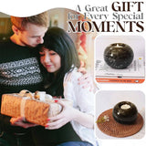 Tealight Candle Holder - Set of 2 (Black)