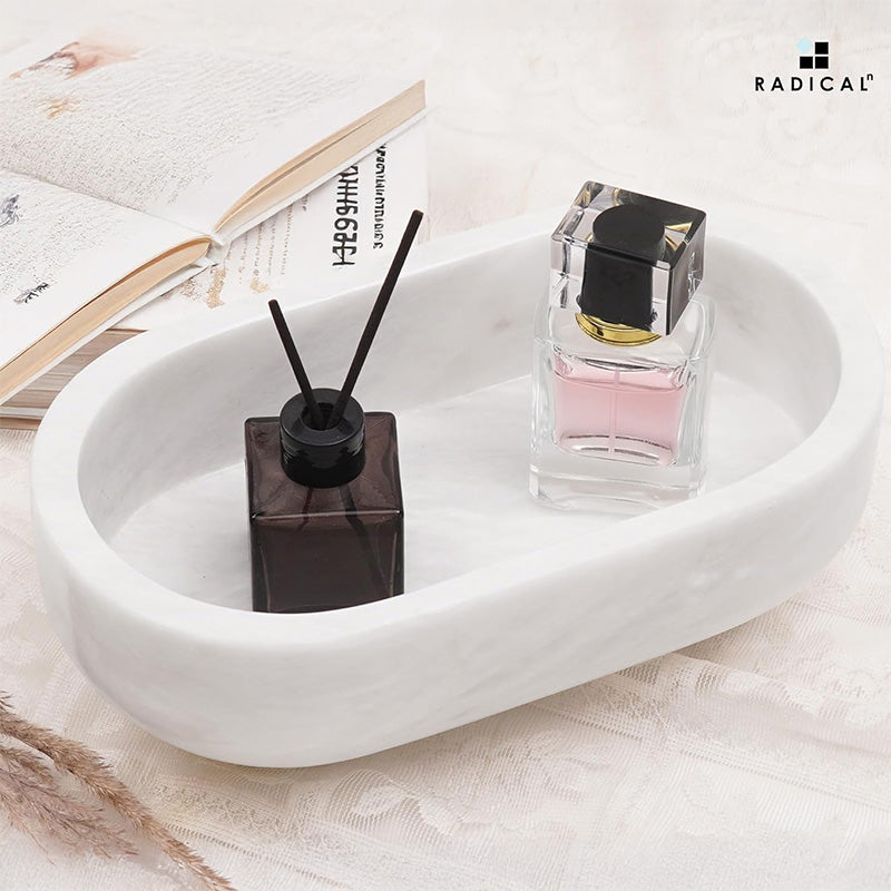 Oval Bowl With Stand