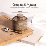 Salt Cellar with Spoon