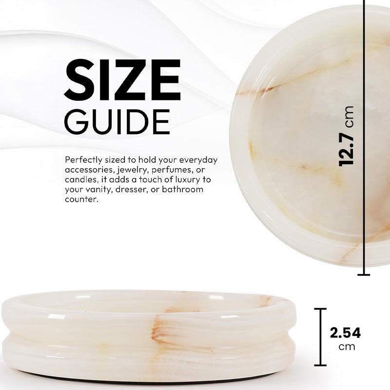 Round Jewellery Tray